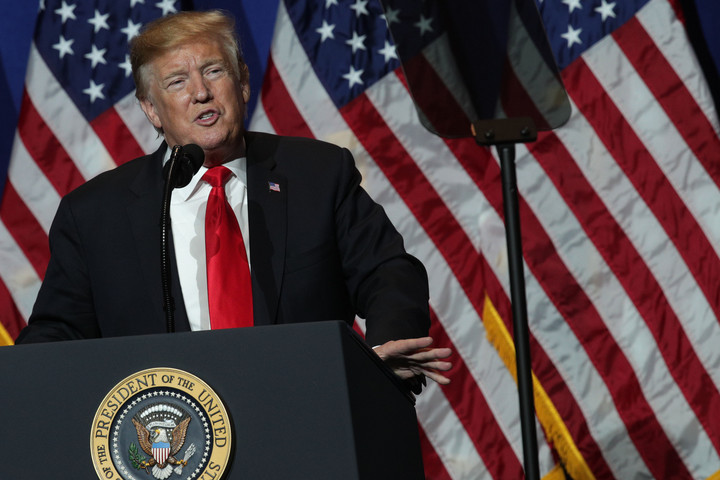 Fotó: AFP/GETTY IMAGES NORTH AMERICA Trump nem ért egyet az abortusztörvények megszigorításával