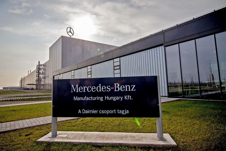Fotó: MH A Mercedes-Benz továbbra is bővítést tervez a kecskeméti gyárban