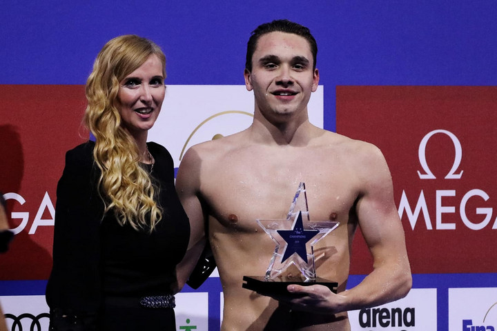 Fotó: MH/Hegedüs Róbert Két magyar győzelem szombaton az úszó Bajnokok Sorozatában