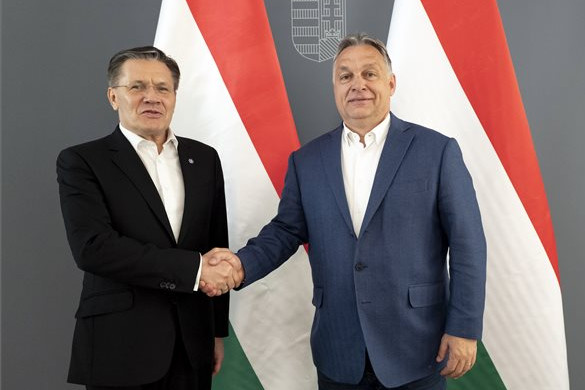 Fotó: MTI/Miniszterelnöki Sajtóiroda Orbán Viktor: A paksi fejlesztés Magyarország nemzeti érdeke