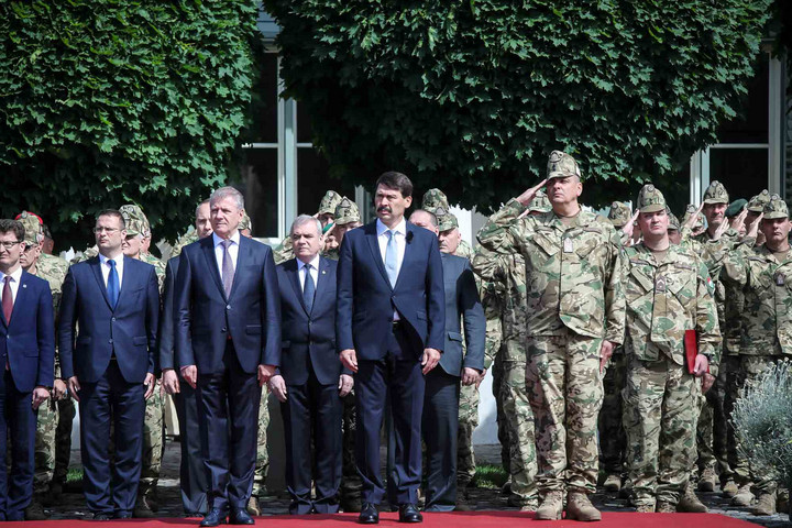 Fotó: MH/Hegedüs Róbert Benkő Tibor: Magyarországnak ma is szüksége van erős honvédségre