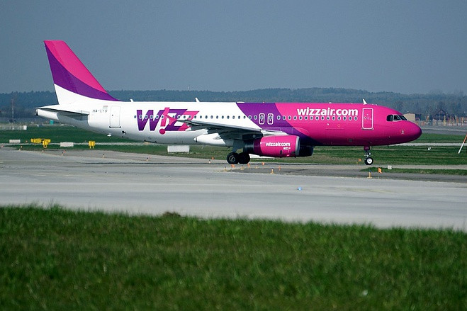 Bombafenyegetés miatt kényszerült leszállni a Wizz Air egyik járata