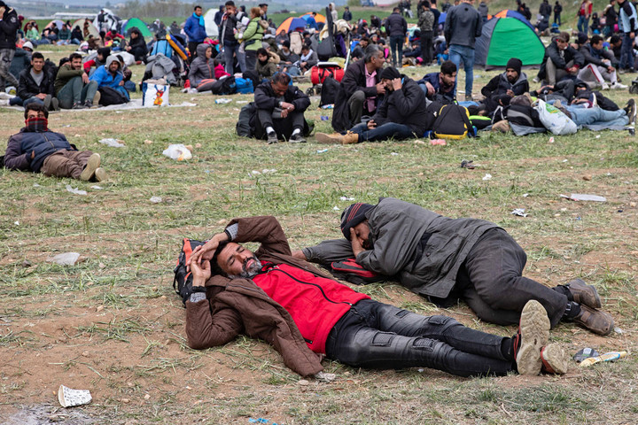 Fotó: NurPhoto/Nicolas Economou „A migráció ügye nemzeti hatáskör”
