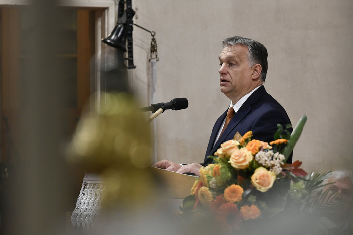 Fotó: MTI/Szigetváry Zsolt Orbán: Védenünk kell a keresztény hitből kinőtt életformát