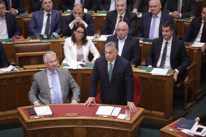 Fotó: MH/Ficsor Márton Orbán: A magyarok változást akarnak Brüsszelben