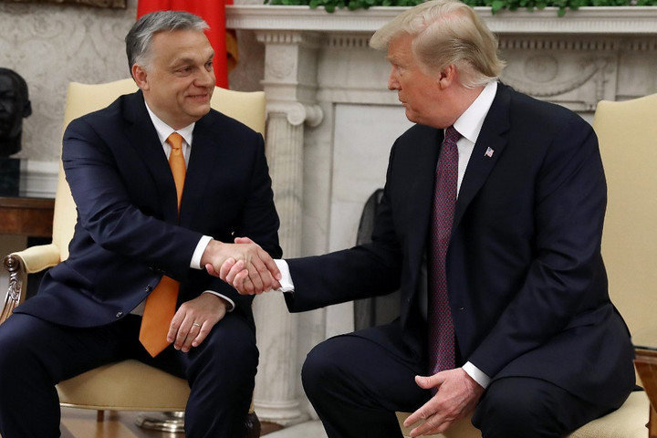 Fotó: AFP/Getty/Mark Wilson Donald Trump levélben gratulált Orbán Viktornak