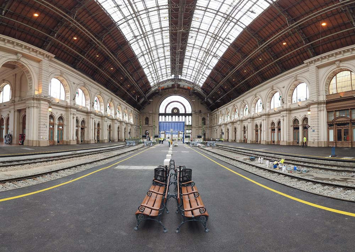 Fotó: MH/Katona László Megkezdődik az utascentrum építése a Keleti pályaudvaron