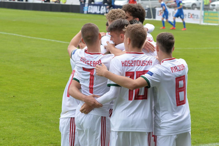 Fotó: MLSZ Futball: Egy utolsó perces góllal az izlandiakat is legyőzte az U17-es válogatott