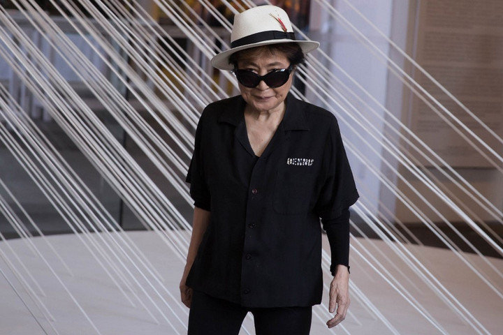 Fotó: AFP / Daniel Cardenas Yoko Ono 90 éves lesz