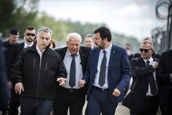 Orbán Viktor és Matteo Salvini