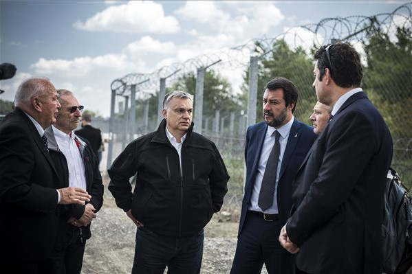 Orbán Viktor és Matteo Salvini