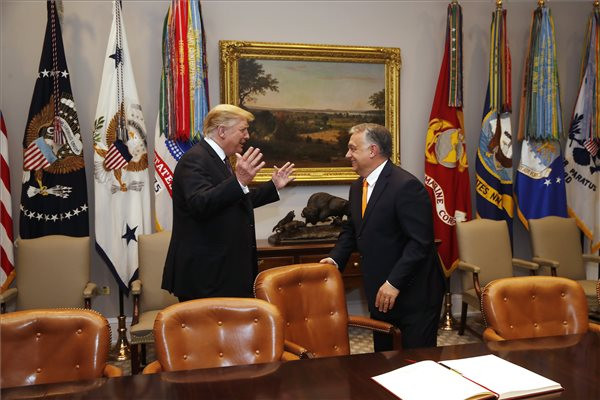 Orbán-Trump-MTI