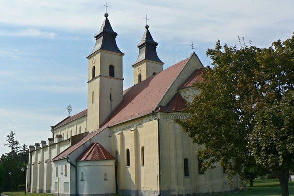 A Deáki kápolna kettős tornya