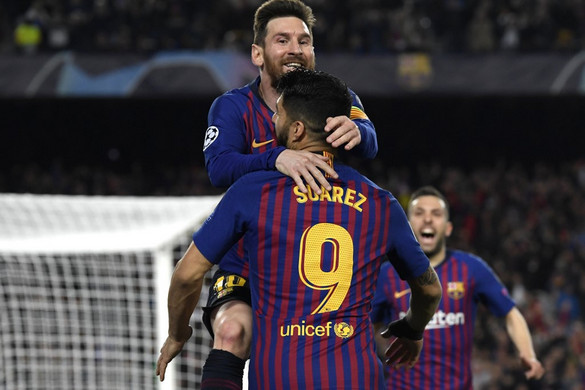 Messi és Suárez is villant, fél lábbal a BL-döntőben a Barcelona