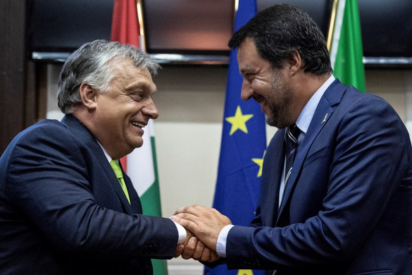 Salvini megköszönte Orbán Viktor támogató üzenetét