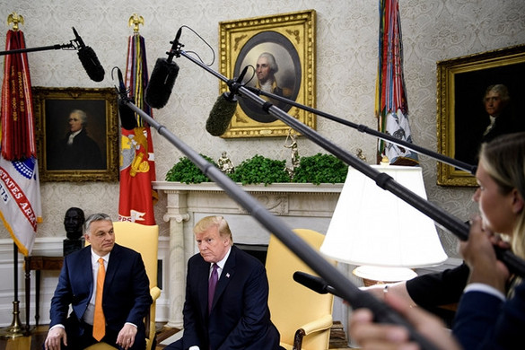 Trump Orbánnak: Úgy érzem, mintha ikrek volnánk