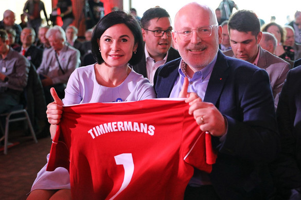 Timmermans erős baloldali Európát akar