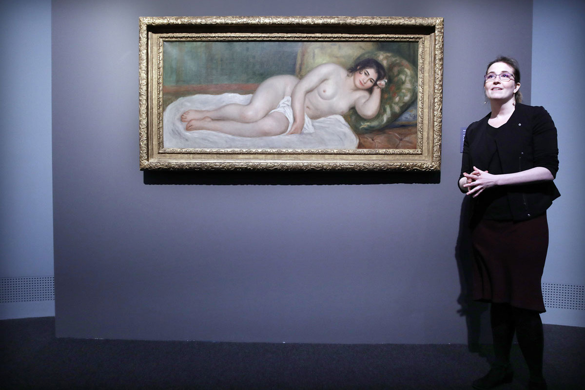 Kamaratárlaton látható Renoir remekműve