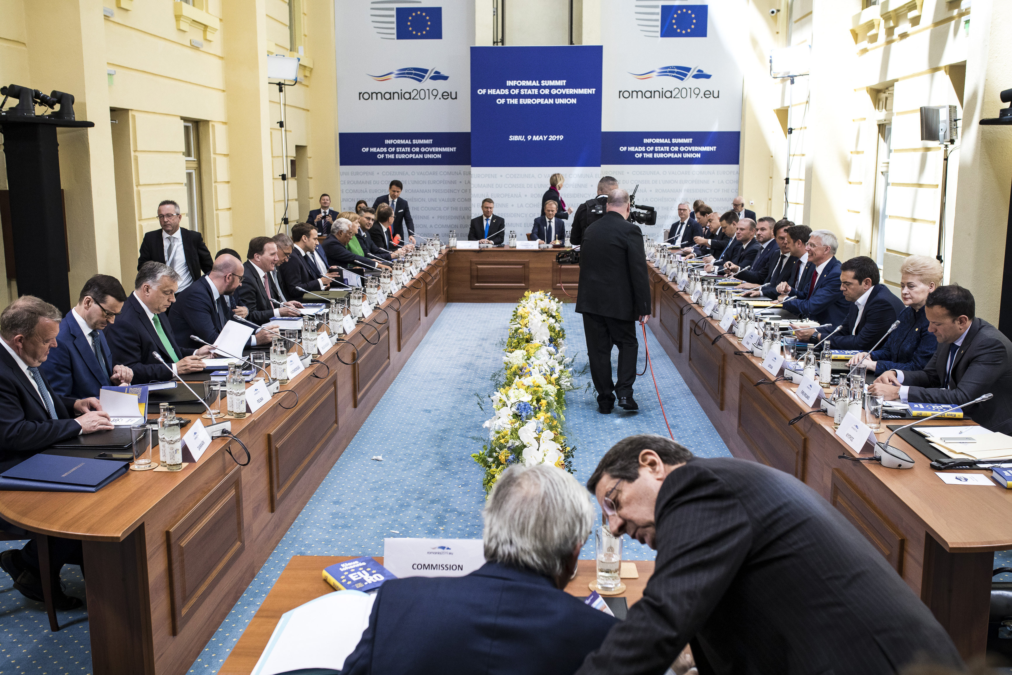 EU-csúcs: Orbán Viktor Nagyszebenben