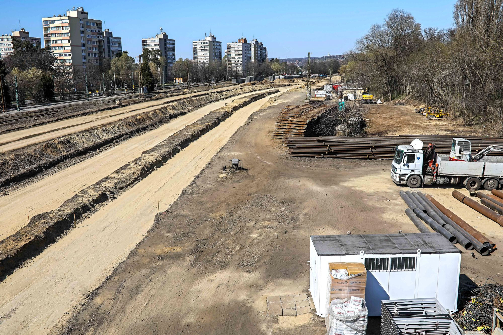 Központban az infrastruktúra