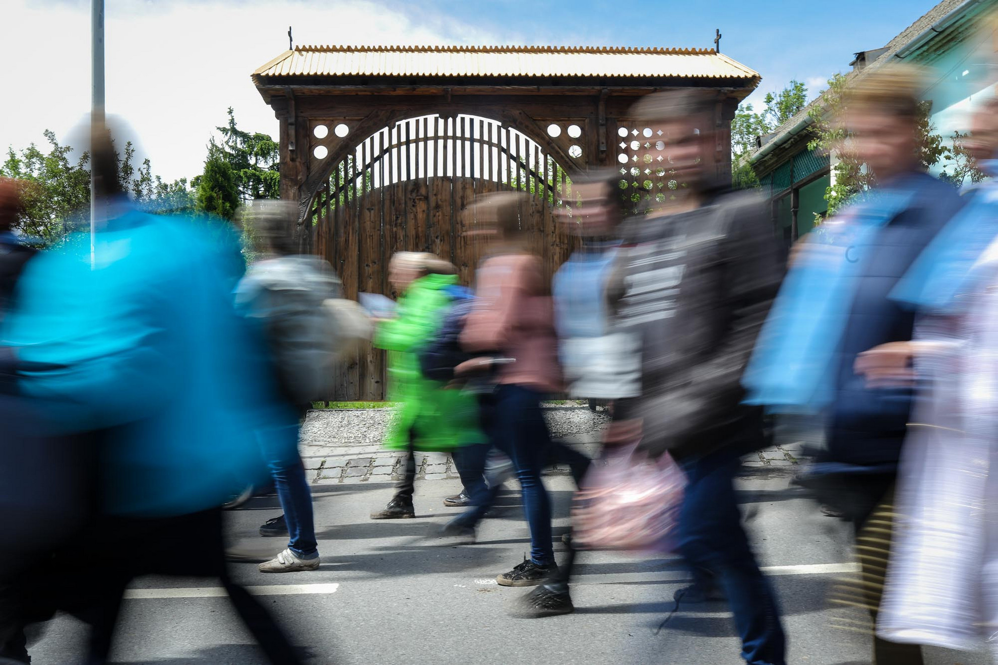 Fotó: MH/Hegedüs Róbert Mert az ilyen ünnepek után jönnek a hétköznapok, ahol mindenki rohan tovább...
