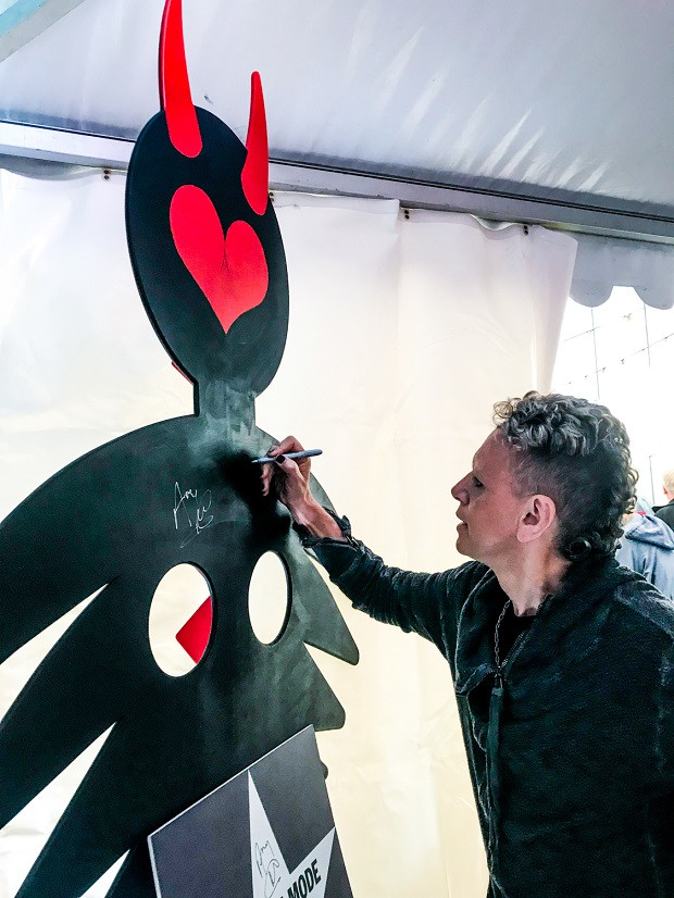 Fotó: VOLT Dave Gahan csapata 2018-ban, a Telekom VOLT Fesztiválon adta első
magyarországi fesztiválkoncertjét