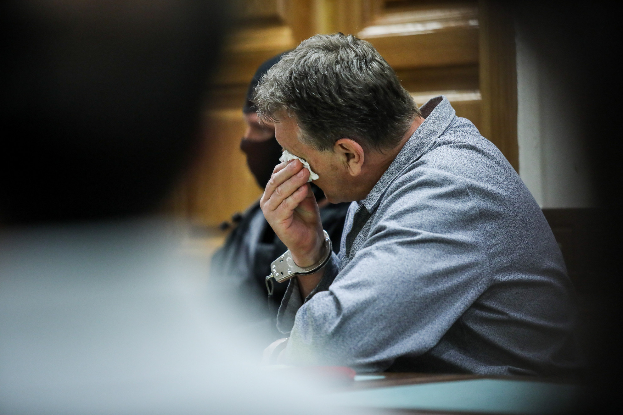 Fotó: MH/Bodnár Patrícia Fazekas Ferenc sírva kérte a bíróságot, hogy függesszék fel büntetését