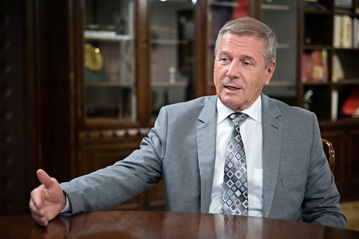Fotó: Papajcsik Péter Benkő Tibor: A V4-ek egyre sikeresebb és növekvő láthatósággal bíró regionális szövetség