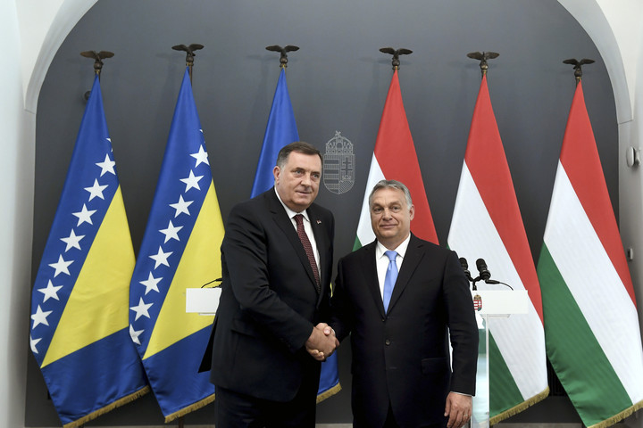 Fotó: MTI/Koszticsák Szilárd Orbán: Intenzív kapcsolatokat kell kiépíteni Budapest és Banja Luka között