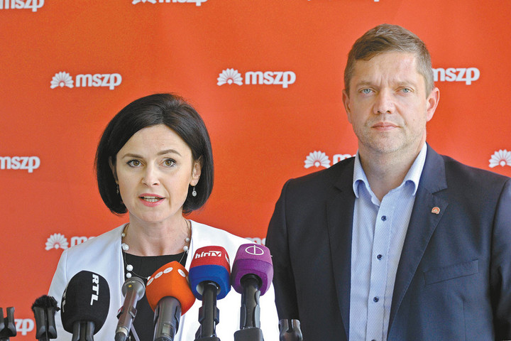 Fotó: MTI/Kovács Attila Lejtmenetben az ellenzék