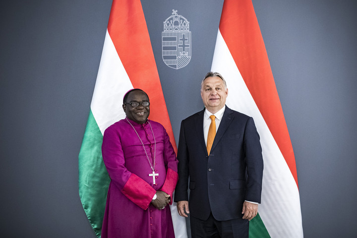 Fotó: MTI/Miniszterelnöki Sajtóiroda Köszönetet mondott Magyarországnak a nigériai Sokoto megyéspüspöke