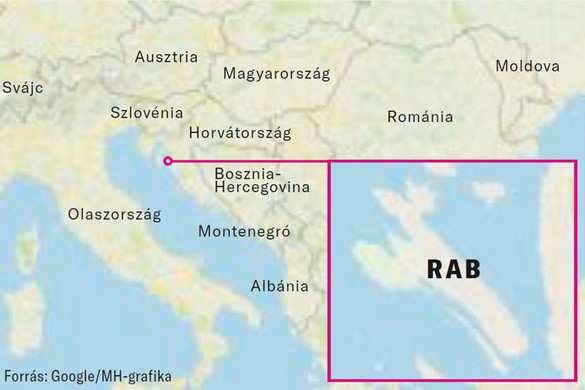 Robbanásveszély Rab városában