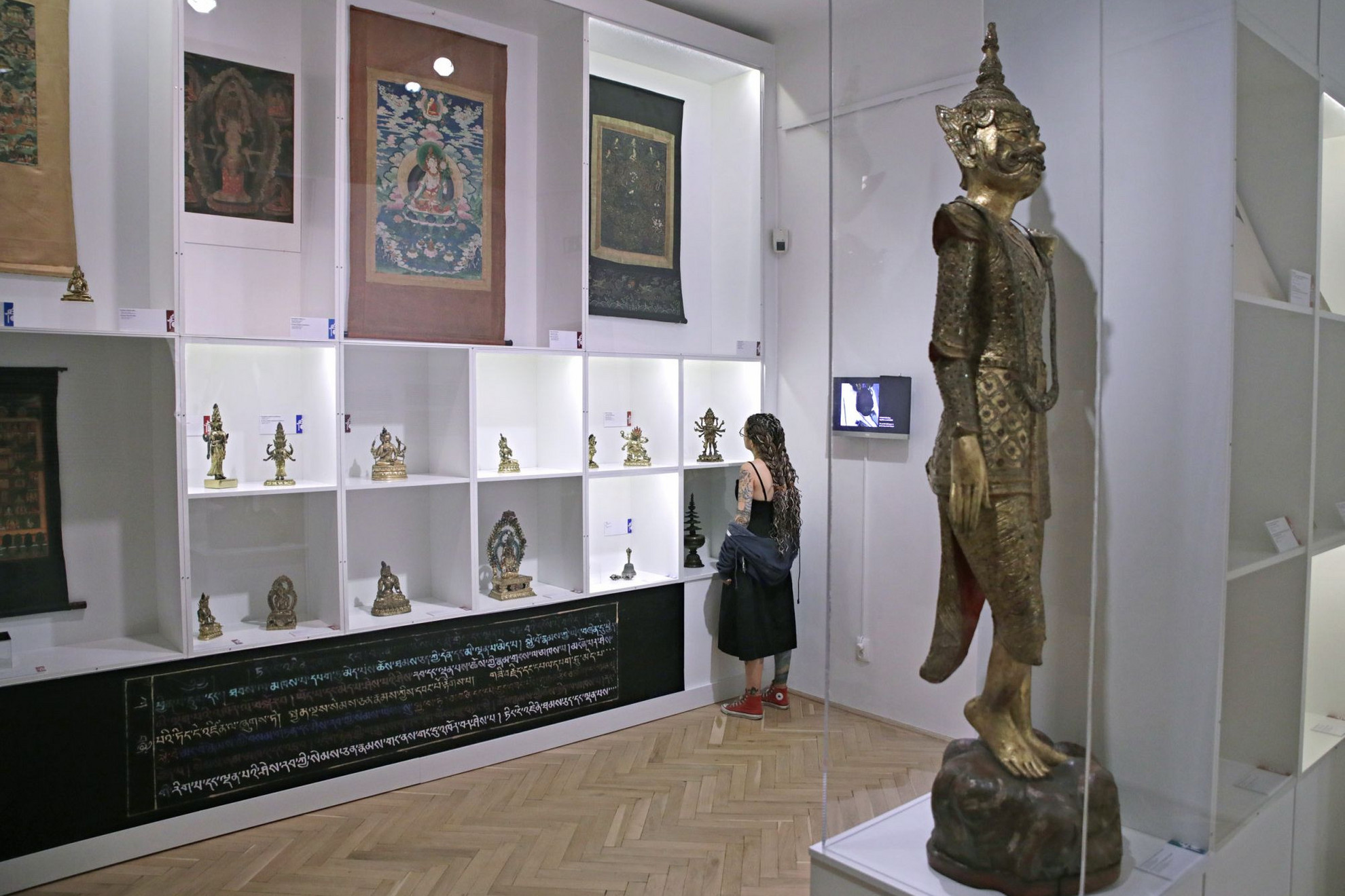 Fotó: Ficsor Márton A buddhista tárgyak közül a legtöbb Mongóliából származik