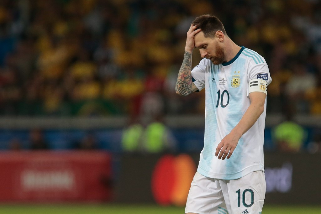 Fotó: AFP/AGIF/Marcello Zambrana Lionel Messi ezúttal csak a kapufát találta el