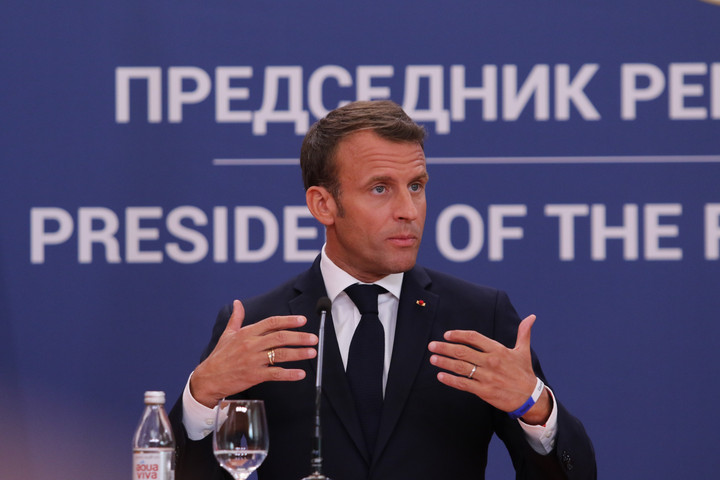 Fotó: ANADOLU AGENCY/Aleksandar Leva Macron: Az EU belső reformja után jöhet csak a bővítés