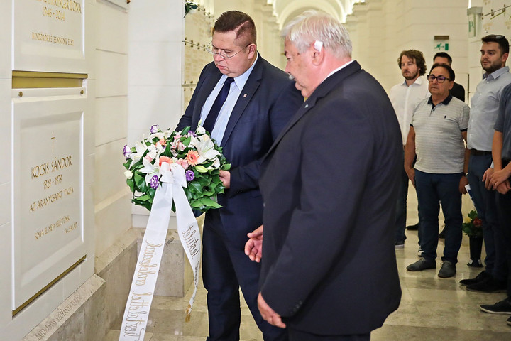 Fotó: MH/Hegedüs Róbert A pályán király volt, a civil életben vesztes