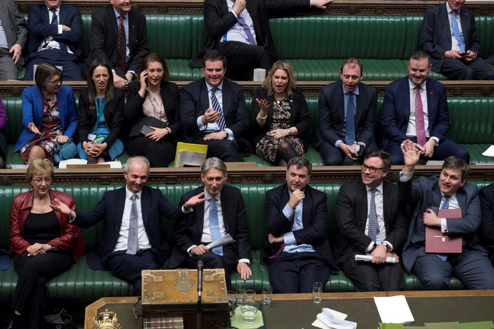 Fotó: AFP/UK Parliament/Jessica Taylor Törvénymódosítással akadályozzák meg a parlament felfüggesztését a brit képviselők