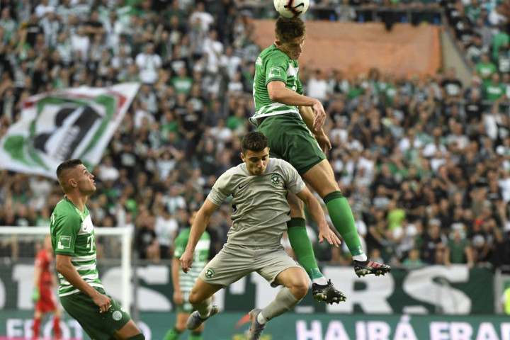 Fotó: MTI/Koszticsák Szilárd BL-selejtező: A Ferencváros kettős győzelemmel jutott tovább