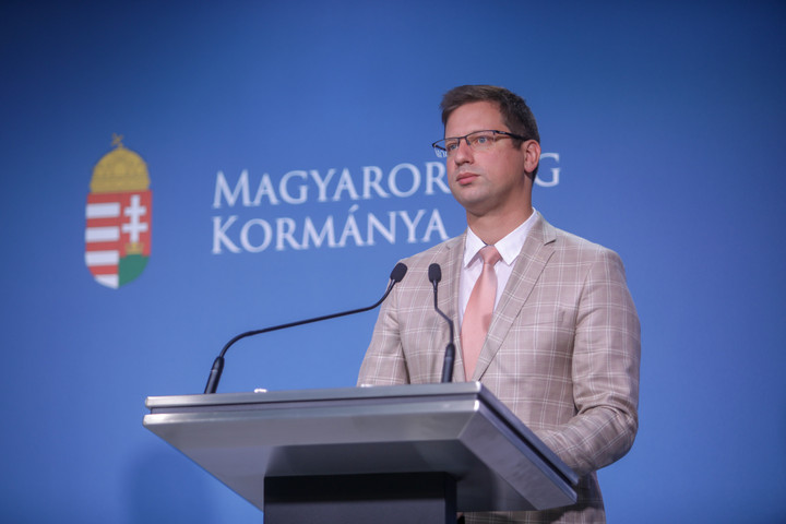 Fotó: MH/Ficsor Márton Gulyás Gergely: Megvan a bizalom Ursula von der Leyennel szemben