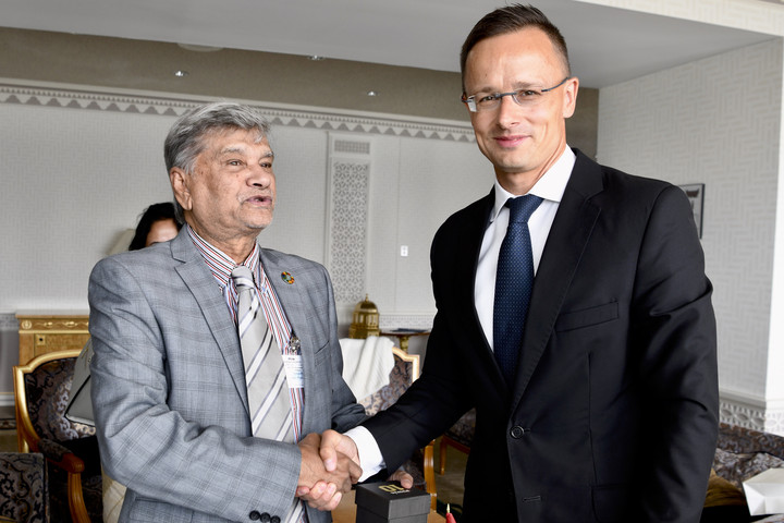 Fotó: MTI/KKM/Mitko Sztojcsev Szijjártó: Elfogadhatatlan az ENSZ ülésén elhangozott javaslat