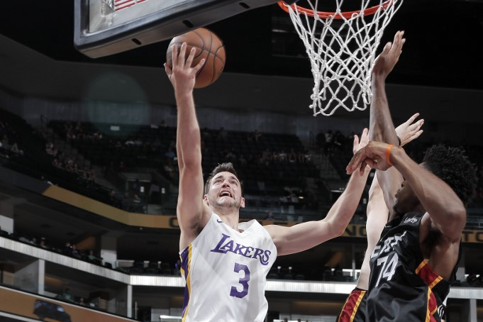Fotó: AFP/Getty/NBAE/Rocky Widner Magyar játékos volt a Lakers legjobb pontszerzője