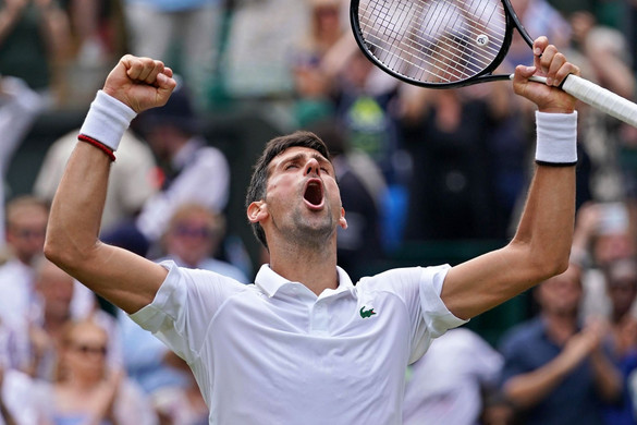 Hetvenedik győzelmét ünnepelte Novak Djokovic Wimbledonban