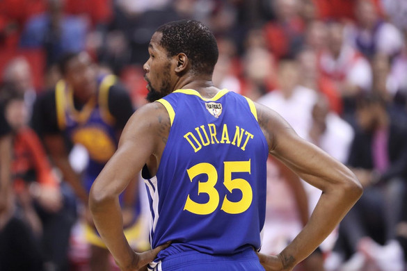 Visszavonultatja Durant mezét a Warriors