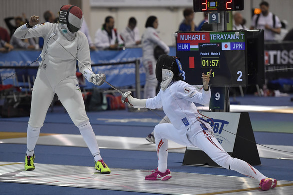 Olimpiai bajnokot legyőzve jutott a főtáblára a 16 éves magyar vívó