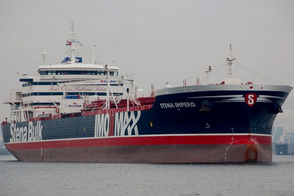 A brit kormány ellenséges cselekedetnek tekinti a tartályhajó lefoglalását