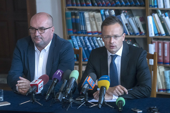 Szijjártó: A magyar-ukrán kapcsolatok jelentős javulásában vagyunk érdekeltek