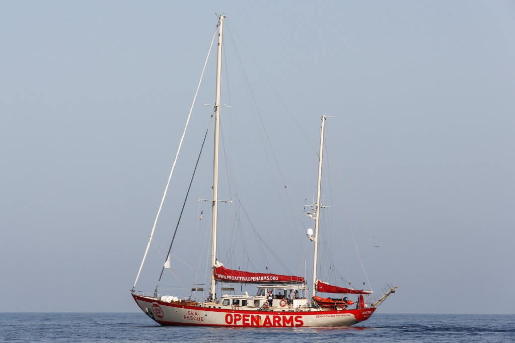 Olasz felségvizekre ért a Proactiva Open Arms szervezet hajója