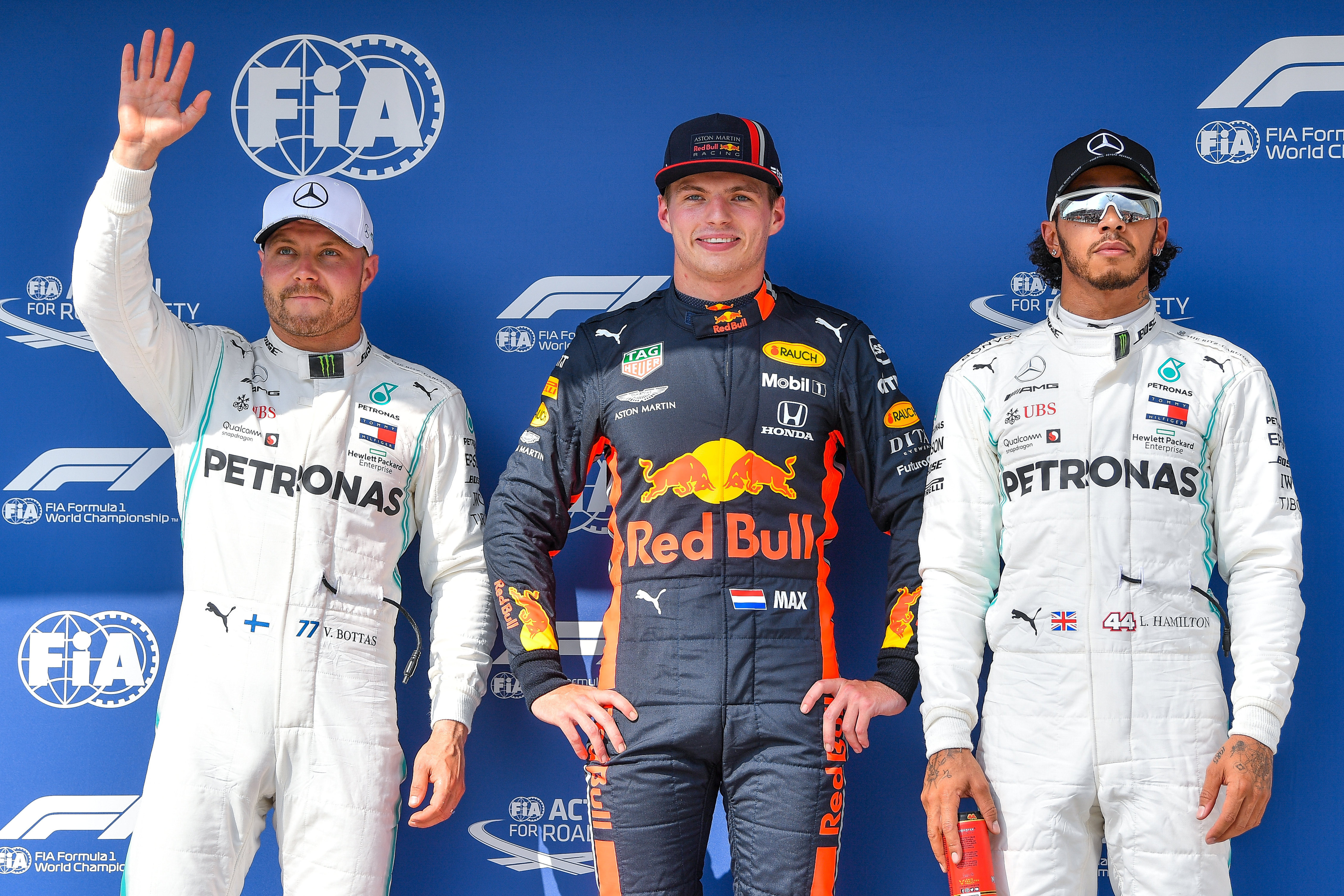 Verstappen pályafutása első pole pozícióját szerezte