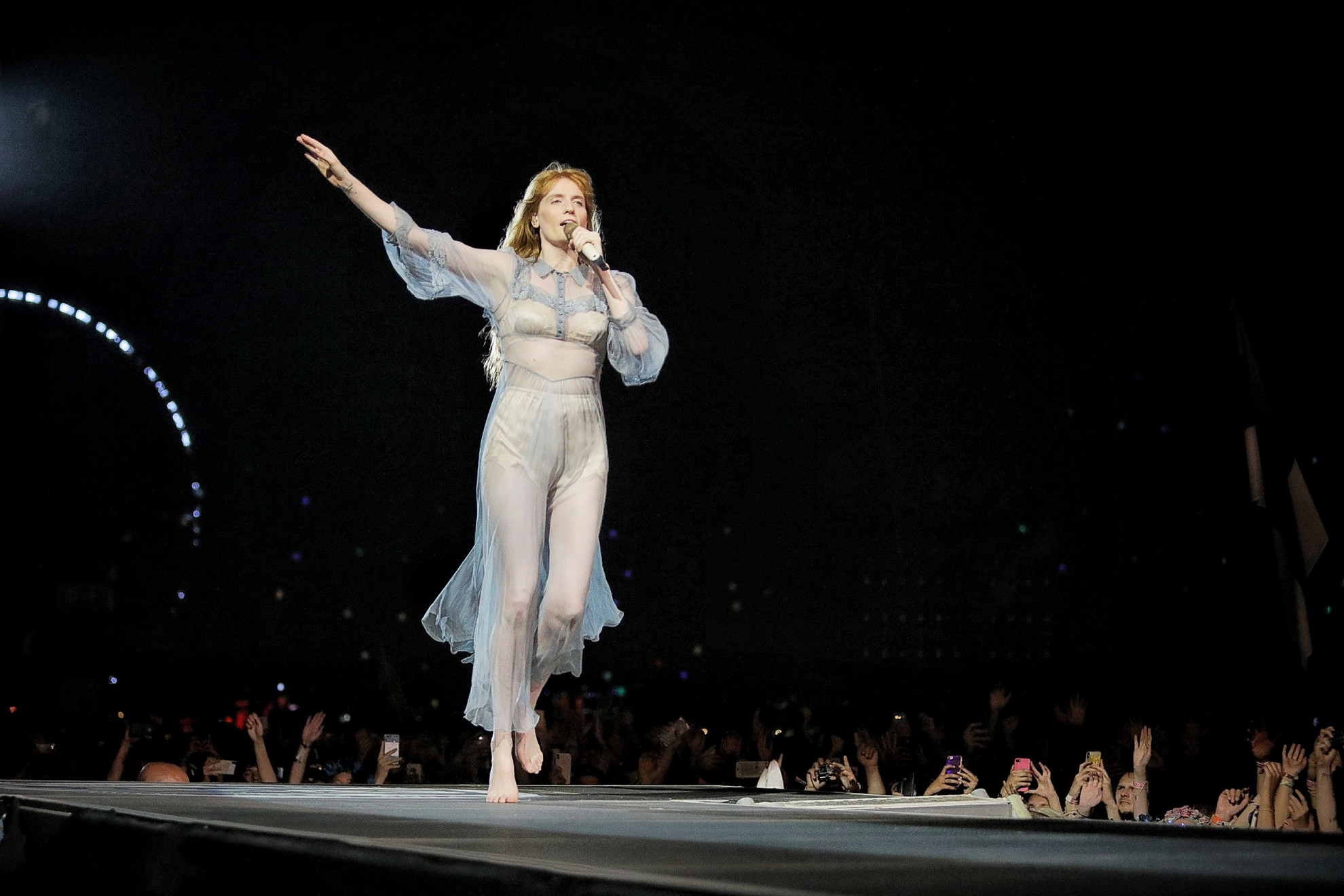 Fotó: MH/Papajcsik Péter Florence Welch ismét elvarázsolta a Sziget közönségét