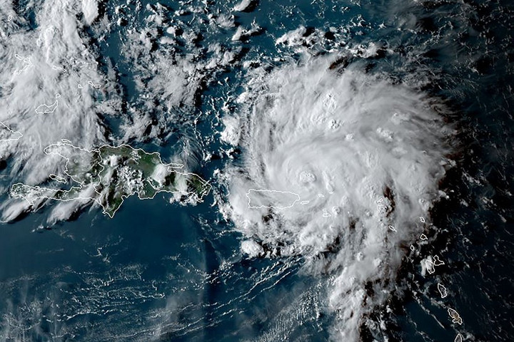 Fotó: AFP/Jose Romero /Noaa/rammb Pusztító erejű hurrikán tart Florida felé